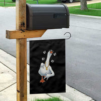Funny 67 Cool Silly Goose Hip Hop Gangster Garden Flag - Wonder Print Shop