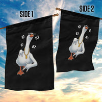Funny 67 Cool Silly Goose Hip Hop Gangster Garden Flag - Wonder Print Shop