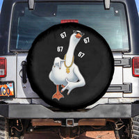 Funny 67 Cool Silly Goose Hip Hop Gangster Spare Tire Cover - Wonder Print Shop
