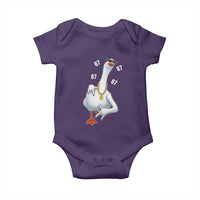 Funny 67 Cool Silly Goose Hip Hop Gangster Baby Onesie - Wonder Print Shop
