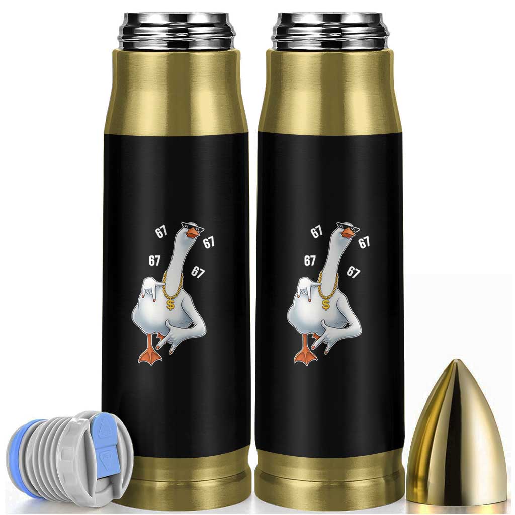 Funny 67 Cool Silly Goose Hip Hop Gangster Bullet Tumbler - Wonder Print Shop