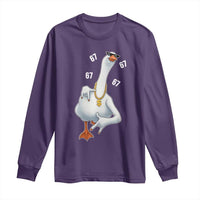 Funny 67 Cool Silly Goose Hip Hop Gangster Long Sleeve Shirt - Wonder Print Shop