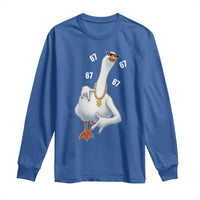 Funny 67 Cool Silly Goose Hip Hop Gangster Long Sleeve Shirt - Wonder Print Shop