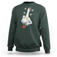 Funny 67 Cool Silly Goose Hip Hop Gangster Sweatshirt - Wonder Print Shop