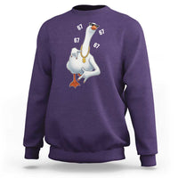 Funny 67 Cool Silly Goose Hip Hop Gangster Sweatshirt - Wonder Print Shop