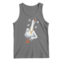 Funny 67 Cool Silly Goose Hip Hop Gangster Tank Top - Wonder Print Shop