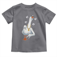 Funny 67 Cool Silly Goose Hip Hop Gangster Toddler T Shirt - Wonder Print Shop