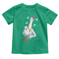 Funny 67 Cool Silly Goose Hip Hop Gangster Toddler T Shirt - Wonder Print Shop
