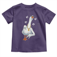 Funny 67 Cool Silly Goose Hip Hop Gangster Toddler T Shirt - Wonder Print Shop