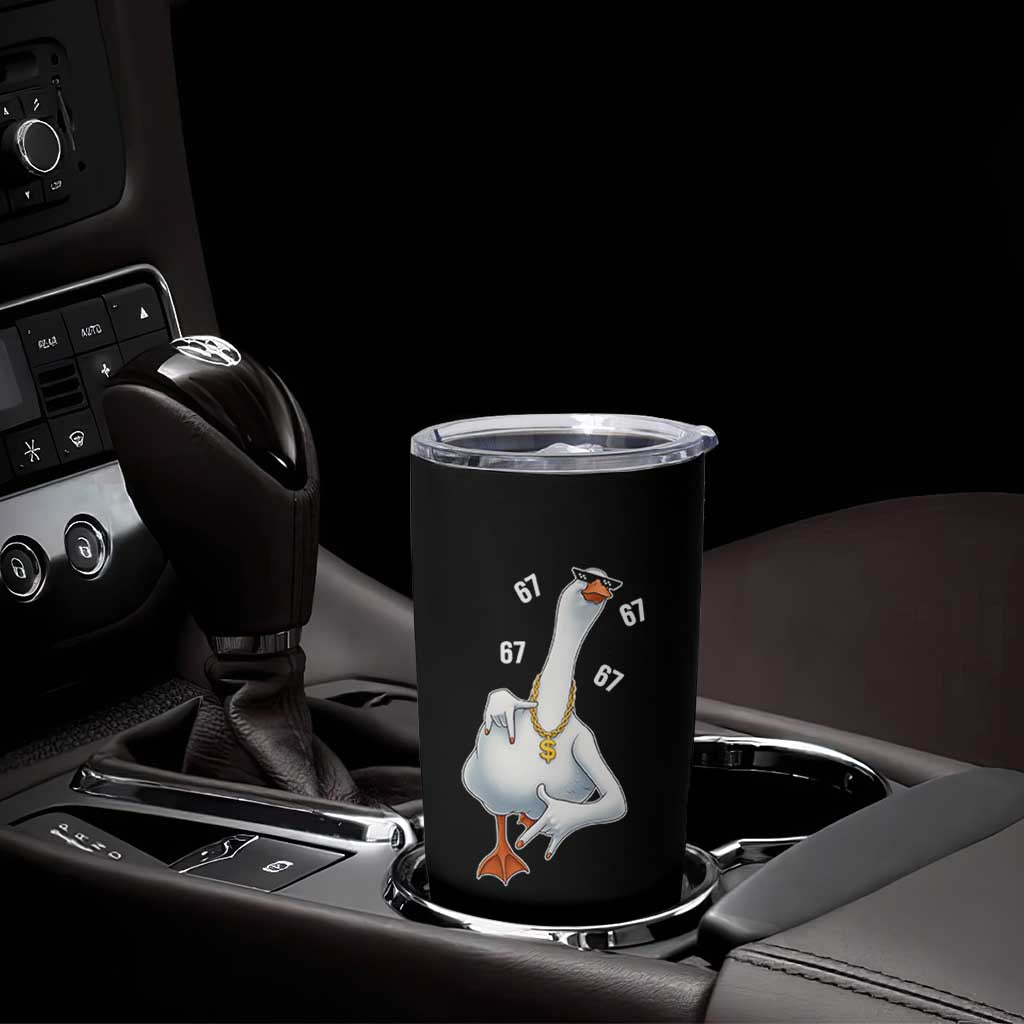 Funny 67 Cool Silly Goose Hip Hop Gangster Tumbler Cup - Wonder Print Shop