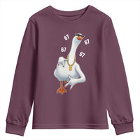 Funny 67 Cool Silly Goose Hip Hop Gangster Youth Sweatshirt - Wonder Print Shop