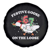 Funny Goose 67 Christmas Spare Tire Cover Festive Goose On The Loose Six Seven Meme - Wonder Print Shop