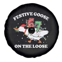 Funny Goose 67 Christmas Spare Tire Cover Festive Goose On The Loose Six Seven Meme - Wonder Print Shop