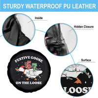 Funny Goose 67 Christmas Spare Tire Cover Festive Goose On The Loose Six Seven Meme - Wonder Print Shop