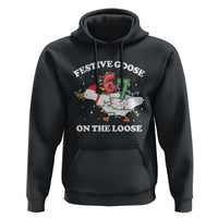 Funny Goose 67 Christmas Hoodie Festive Goose On The Loose Six Seven Meme - Wonder Print Shop