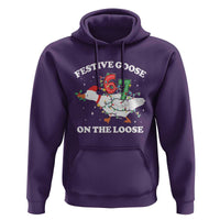 Funny Goose 67 Christmas Hoodie Festive Goose On The Loose Six Seven Meme - Wonder Print Shop