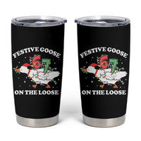 Funny Goose 67 Christmas Tumbler Cup Festive Goose On The Loose Six Seven Meme - Wonder Print Shop