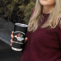 Funny Goose 67 Christmas Tumbler Cup Festive Goose On The Loose Six Seven Meme - Wonder Print Shop