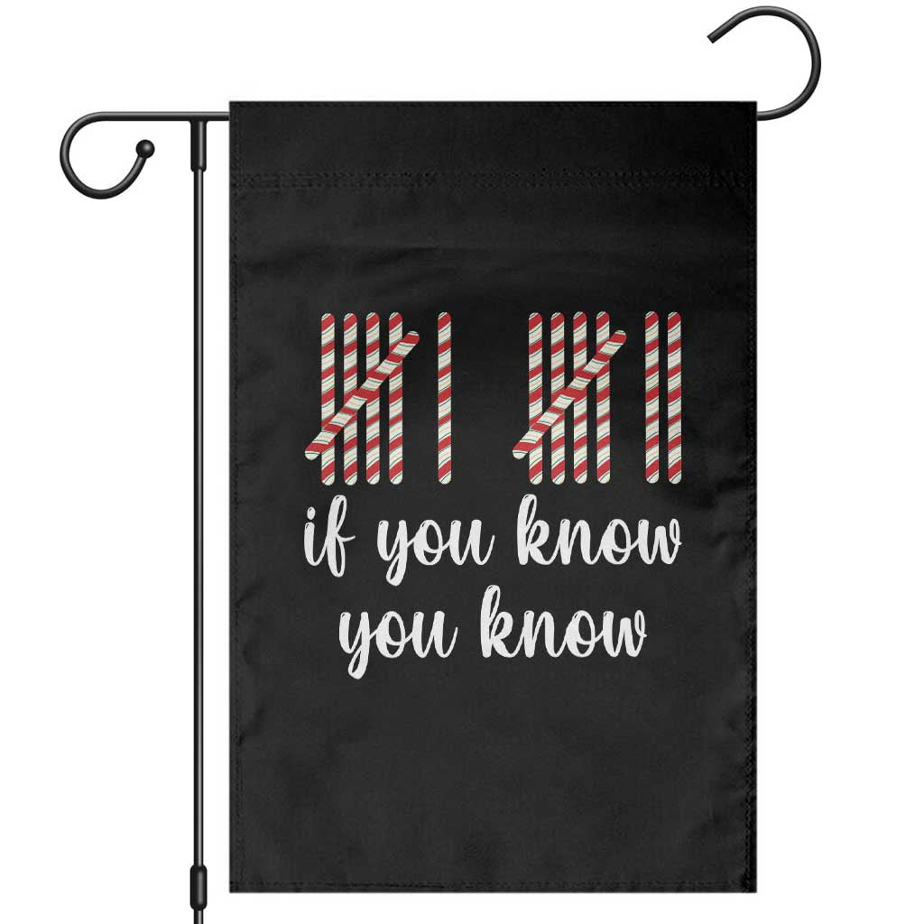 Funny 67 Christmas Garden Flag If You Know You Know Six Seven Meme Canday Cane - Wonder Print Shop
