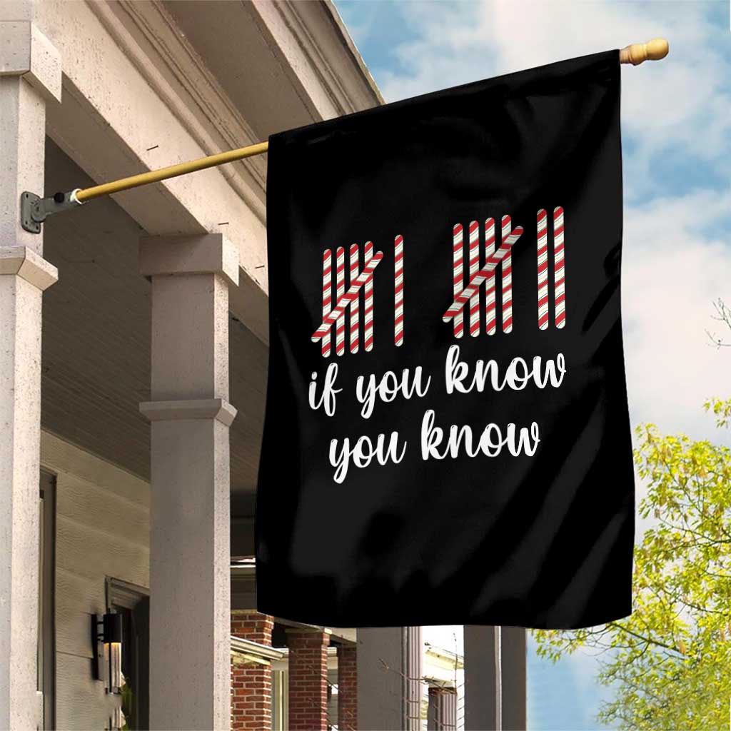 Funny 67 Christmas Garden Flag If You Know You Know Six Seven Meme Canday Cane - Wonder Print Shop