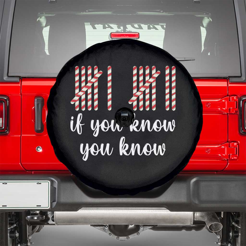 Funny 67 Christmas Spare Tire Cover If You Know You Know Six Seven Meme Canday Cane - Wonder Print Shop