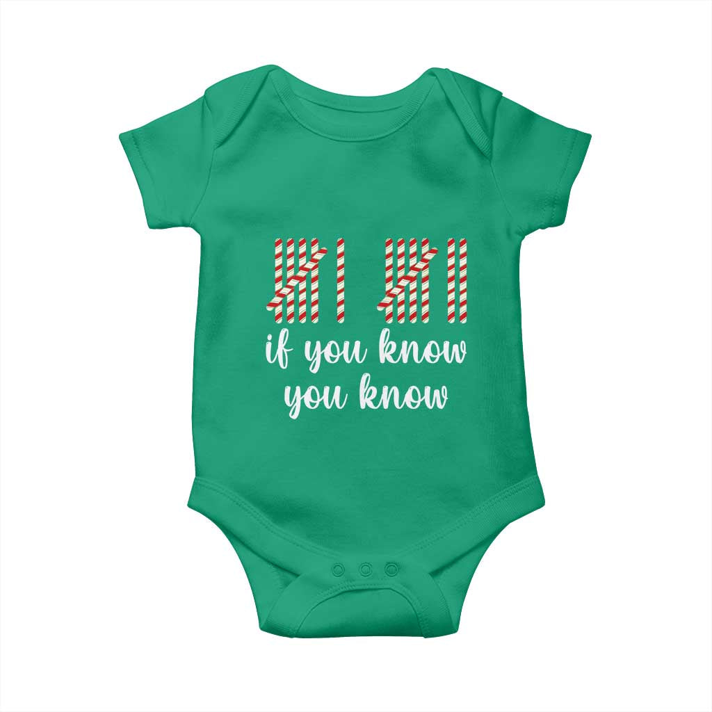 Funny 67 Christmas Baby Onesie If You Know You Know Six Seven Meme Canday Cane - Wonder Print Shop