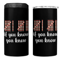 Funny 67 Christmas 4 in 1 Can Cooler Tumbler If You Know You Know Six Seven Meme Canday Cane - Wonder Print Shop