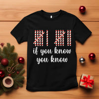 Funny 67 Christmas T Shirt If You Know You Know Six Seven Meme Canday Cane - Wonder Print Shop
