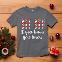Funny 67 Christmas T Shirt If You Know You Know Six Seven Meme Canday Cane - Wonder Print Shop