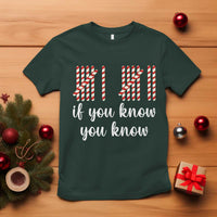 Funny 67 Christmas T Shirt If You Know You Know Six Seven Meme Canday Cane - Wonder Print Shop