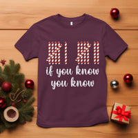 Funny 67 Christmas T Shirt If You Know You Know Six Seven Meme Canday Cane - Wonder Print Shop