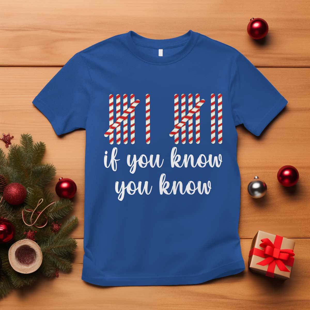 Funny 67 Christmas T Shirt If You Know You Know Six Seven Meme Canday Cane - Wonder Print Shop