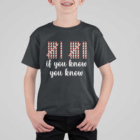 Funny 67 Christmas T Shirt For Kid If You Know You Know Six Seven Meme Canday Cane - Wonder Print Shop