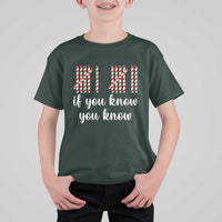 Funny 67 Christmas T Shirt For Kid If You Know You Know Six Seven Meme Canday Cane - Wonder Print Shop