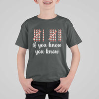 Funny 67 Christmas T Shirt For Kid If You Know You Know Six Seven Meme Canday Cane - Wonder Print Shop