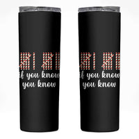 Funny 67 Christmas Skinny Tumbler If You Know You Know Six Seven Meme Canday Cane - Wonder Print Shop