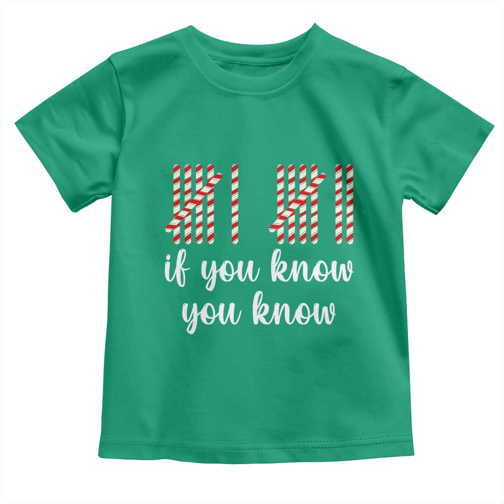Funny 67 Christmas Toddler T Shirt If You Know You Know Six Seven Meme Canday Cane - Wonder Print Shop