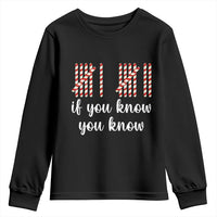 Funny 67 Christmas Youth Sweatshirt If You Know You Know Six Seven Meme Canday Cane - Wonder Print Shop