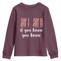Funny 67 Christmas Youth Sweatshirt If You Know You Know Six Seven Meme Canday Cane - Wonder Print Shop