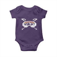 Ski Goggles Mountain Snow Skiing Retro Winter Vacation Baby Onesie - Wonder Print Shop
