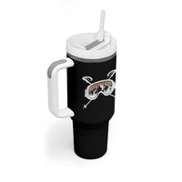 Ski Goggles Mountain Snow Skiing Retro Winter Vacation Tumbler With Handle - Wonder Print Shop