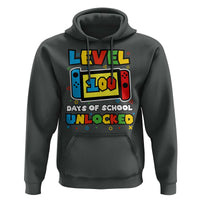 Level 100 Days Of School Unlocked Hoodie Happy 100TH Days Of School Gaming