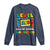 Level 100 Days Of School Unlocked Long Sleeve Shirt Happy 100TH Days Of School Gaming