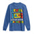 Level 100 Days Of School Unlocked Long Sleeve Shirt Happy 100TH Days Of School Gaming