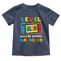 Level 100 Days Of School Unlocked Toddler T Shirt Happy 100TH Days Of School Gaming