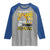 I Crushed 100 Days Of School Raglan Shirt Construction Vehicle Excavators