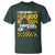 I Crushed 100 Days Of School T Shirt Construction Vehicle Excavators