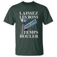 Funny Mardi Gras Laissez Les Bons Temps Rouler T Shirt Bourbon Street Sign