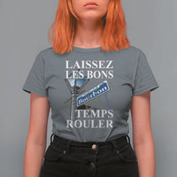 Funny Mardi Gras Laissez Les Bons Temps Rouler T Shirt For Women Bourbon Street Sign