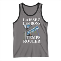 Funny Mardi Gras Laissez Les Bons Temps Rouler Tank Top Bourbon Street Sign